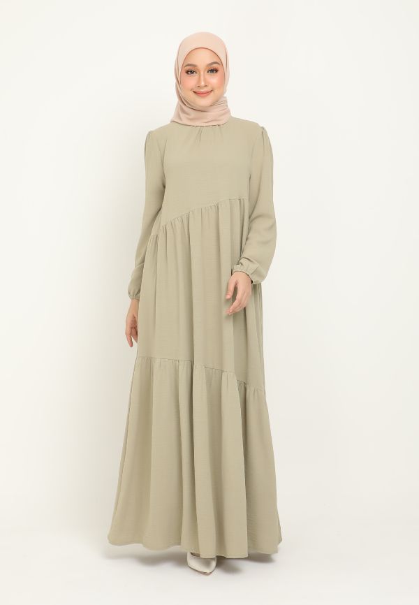 Truly, One of the Best Online Shopping For Women Hana Dress Olive Shop ...