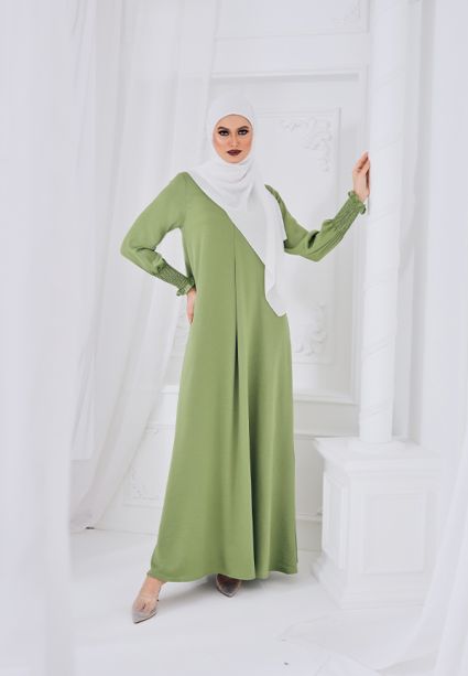 Azure Dress Sage Green