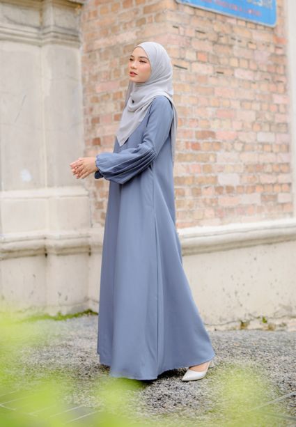 Qayra Dress Blue Mirage