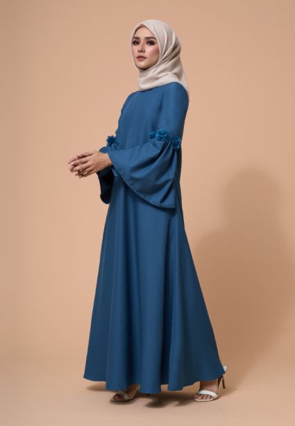 Barqa Dress Colonial Blue
