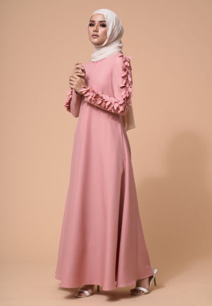 Raina Dress Coral Pink