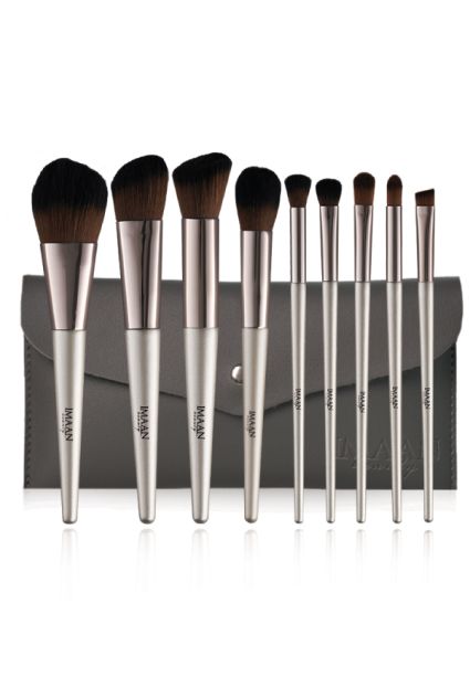 Makeup Brushes Dusty Gray
