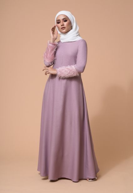 Amna Dress Lilac