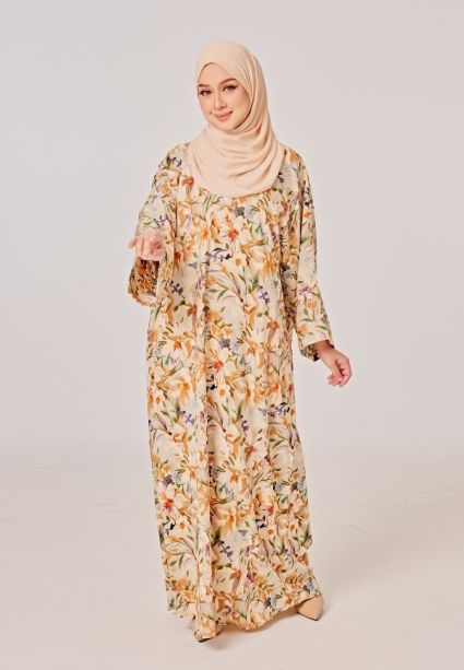 Yoori Kaftan Melur