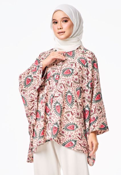 Mulan Printed Blouse - 004