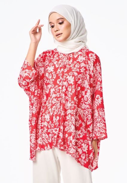 Mulan Printed Blouse - 019