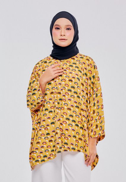 Mulan Printed Blouse - 039