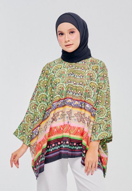 Mulan Printed Blouse - 040