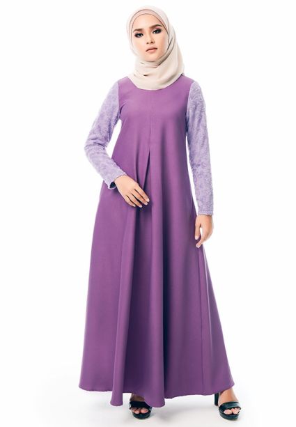 Qaseh Dress Purple