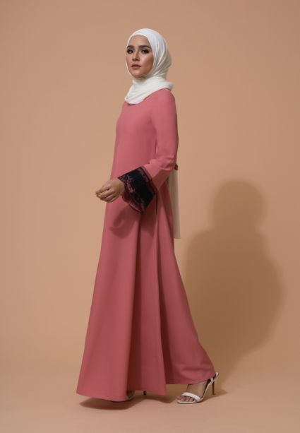 Aifa Dress Flamingo Blush