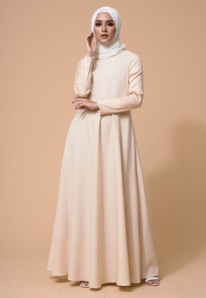 Karina Dress Pearl Ivory