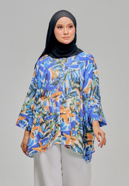 Mulan Printed Blouse - 034