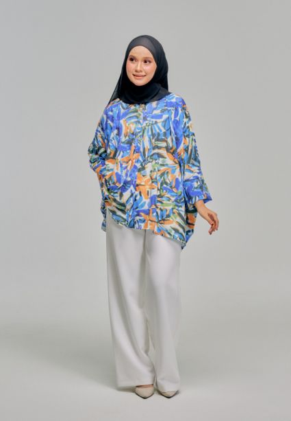 Mulan Printed Blouse - 034