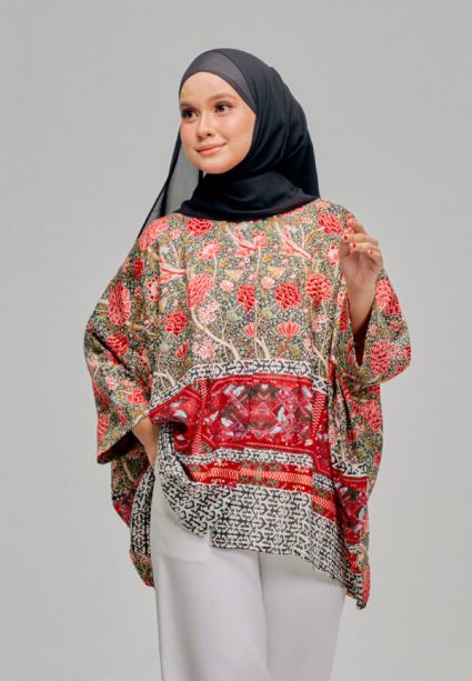 Mulan Printed Blouse - 028