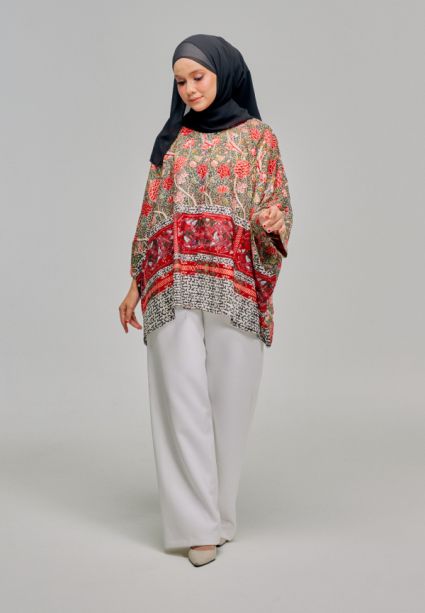 Mulan Printed Blouse - 028